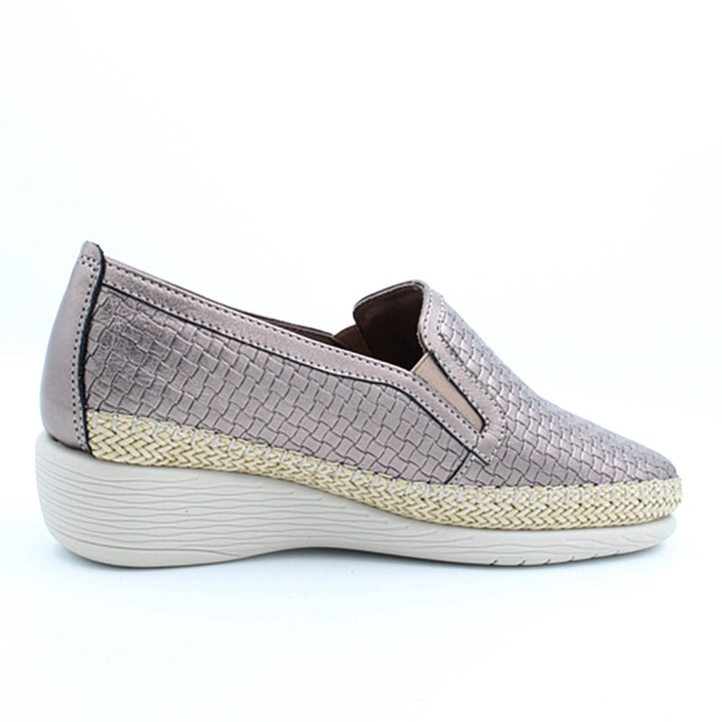 Women's Metallic Dory Slip-Ons