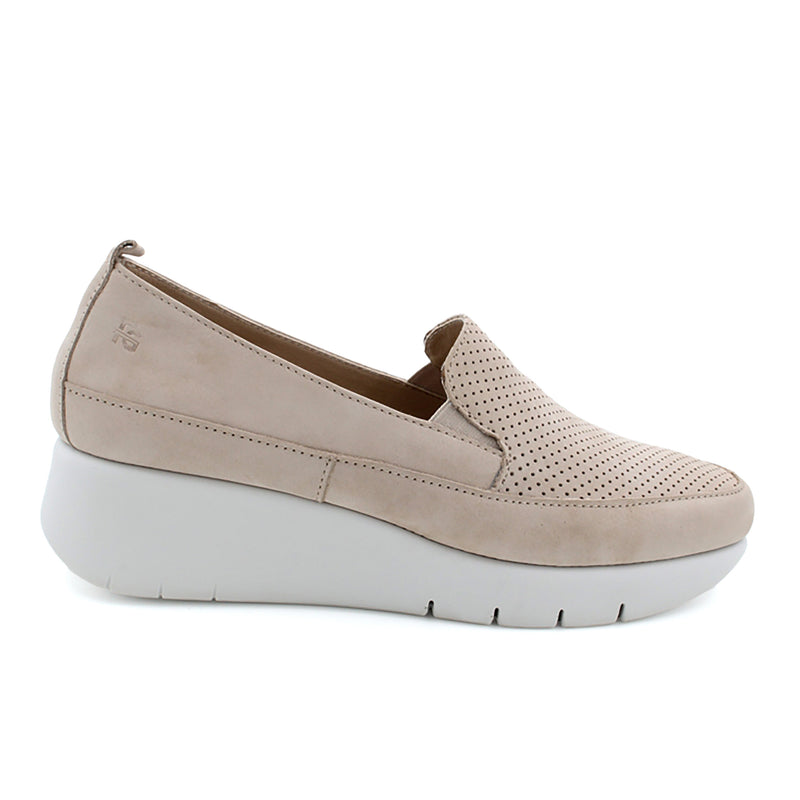 Women's Beige Fly Jump Wedges