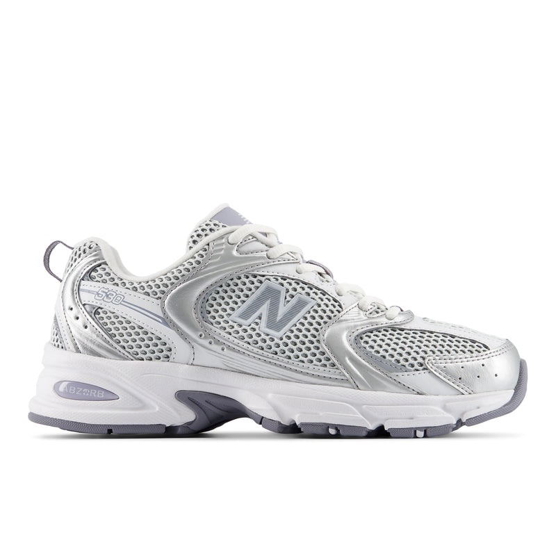 Unisex Grey 530 Sneakers