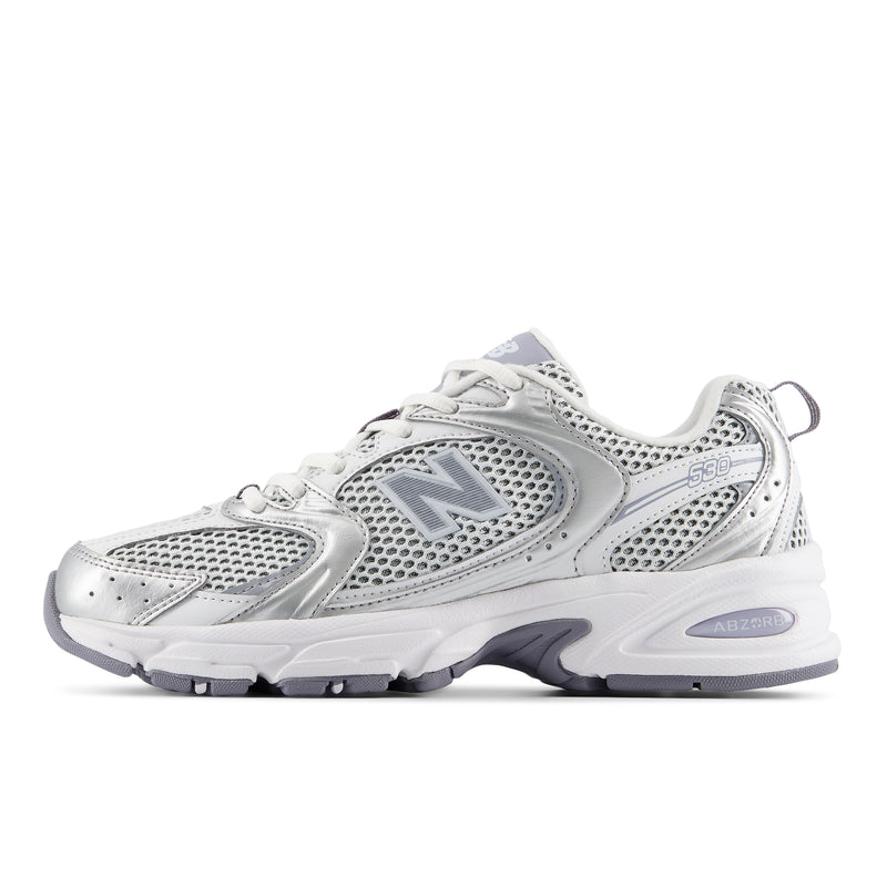 Unisex Grey 530 Sneakers