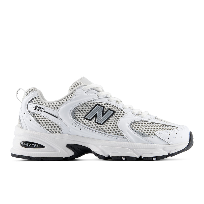Unisex White 530 Sneakers