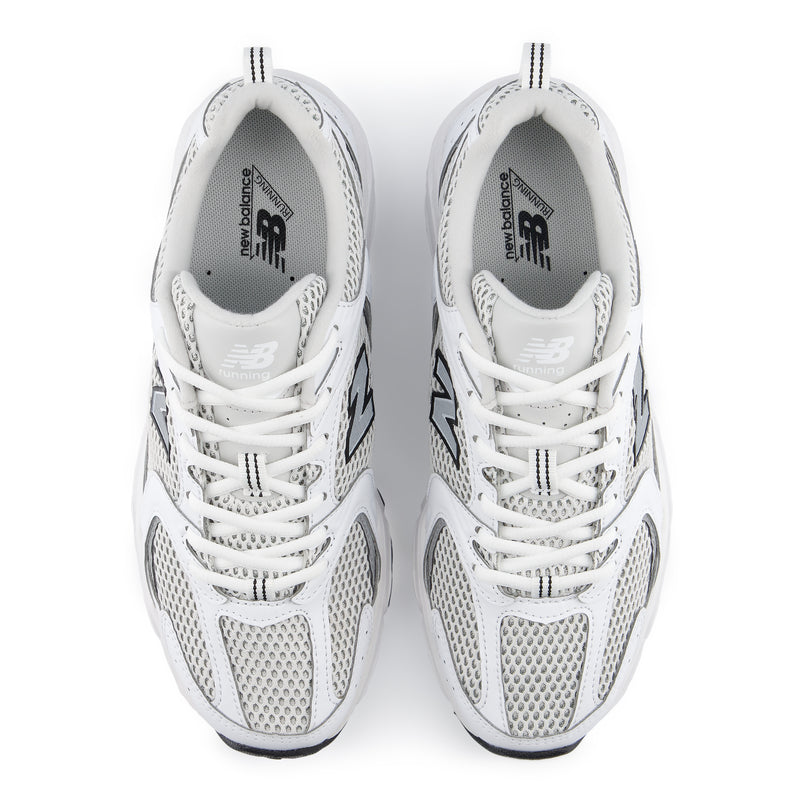 Unisex White 530 Sneakers